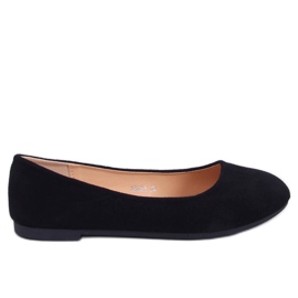 Klassiske ruskindsballerinaer Sessa Black sort