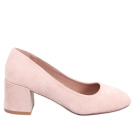 Fredette Beige behagelige hælpumper