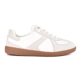 Goodin Hvide læder sneakers til kvinder