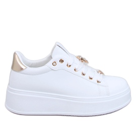 Yared HVID/GULD platform sneakers