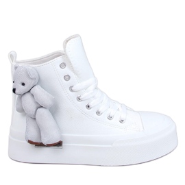 Rooks Hvide bamsesneakers