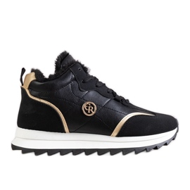 Sorte isolerede høje sneakers fra Mikaela
