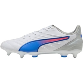 Puma King Pro MxSG 107870 02 fodboldsko hvid