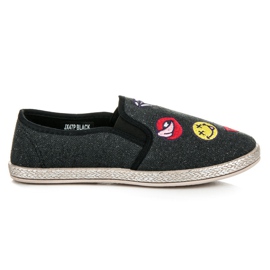 Seastar Sneakers med lapper sort