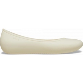 Crocs Brooklyn Flat balletlejligheder 209384-160 beige