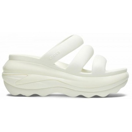 Crocs Mega Crush Triple Strap 209842-0WV flip flops hvid