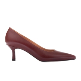 Marco Shoes Klassiske høje hæle rød