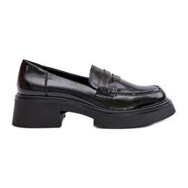 S.Barski Patent Loafers Dame Loafers D&amp;A JC42-62 Sort