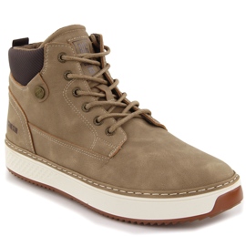 Høje brune sneakers til mænd Big Star OO174560 beige