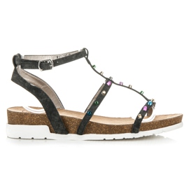 KYLIE kile sandaler sort