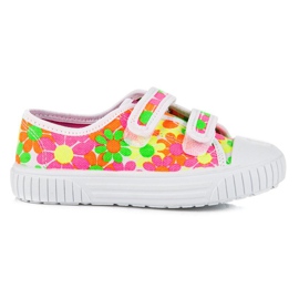 Viggami Farverige sneakers med blomster flerfarvet