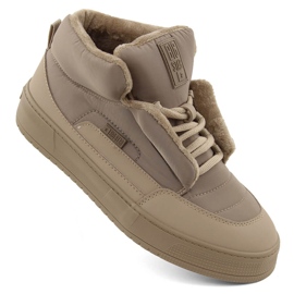 Beige isolerede damestøvler Big Star OO274A532