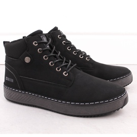 Herre high-top sneakers camel Big Star OO174559 brun