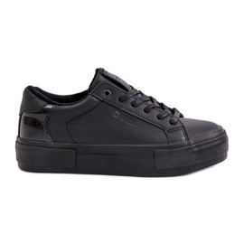 Isolerede sneakers til kvinder på Big Star Platform OO274A555 Sort