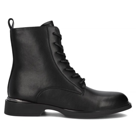Filippo DBT6520/24 Bk læderstøvler, sorte