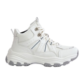 Isolerede sneakers til kvinder Big Star OO274A161 Hvid