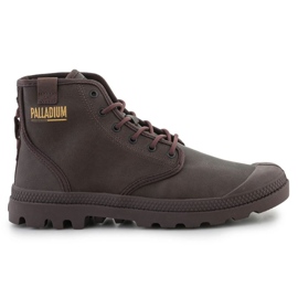 Palladium Pampa Hi Coated U 74375-249-M mørk kakao sko brun