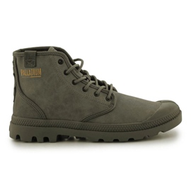 Palladium Pampa Hi Coated U 74375-377-M Dusky Green sko grøn