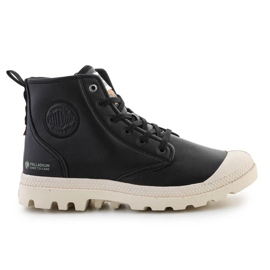 Palladium Pampa Hi Re-Vegan Læder U sko 74378-008-M Sort