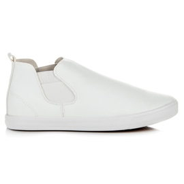 Høje slipons hvid