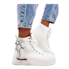 Rooks Hvide bamsesneakers - Inello