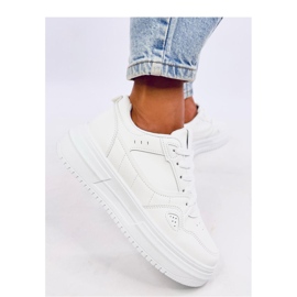 Tixis All White damesneakers - Inello hvid
