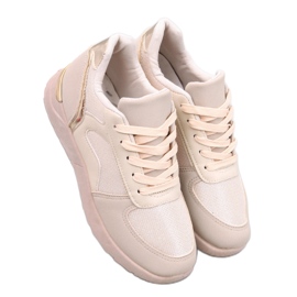 Lette damesneakers Doleh Beige - Inello