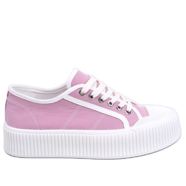 Platformsneakers til kvinder Dors Purple - Inello violet