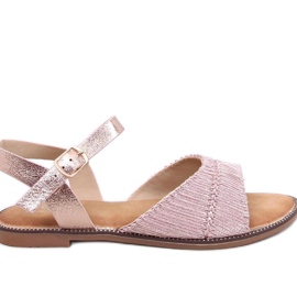 Mollies Champagne damesandaler - Inello lyserød