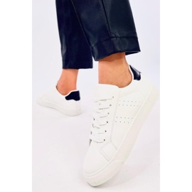 Sorte damesneakers hvid