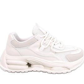 Beige damesneakers