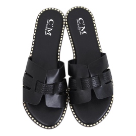 Elegante dameflip-flops sort