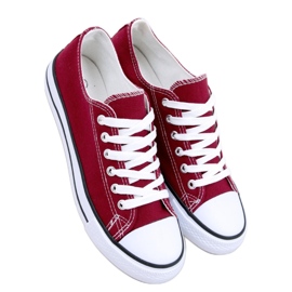 Classic Wine damesneakers rød