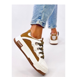 Allman Camel damesneakers - Inello brun