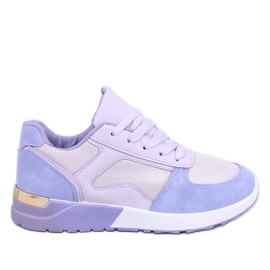 Lilla lyse damesneakers violet