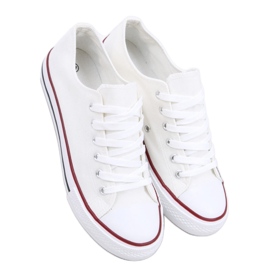 Klassiske hvide sneakers til kvinder