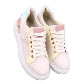 Farverige damesneakers lyserød