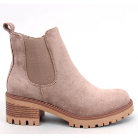 Bria Khaki Chelsea støvler - Inello beige