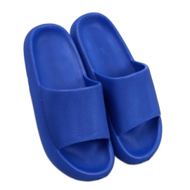 Kongeblå gummiglas