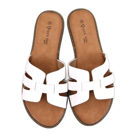Charnes White flip-flops sandal til kvinder - Inello hvid