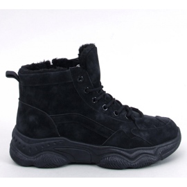Elius Black - Inello isolerede vintersneakers sort