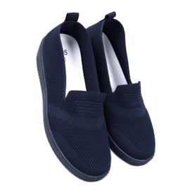 Combe Navy strømpesneakers - Inello