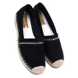Dame espadriller Etance Black - Inello sort