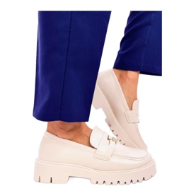 Rimet Beige platform loafers - Inello