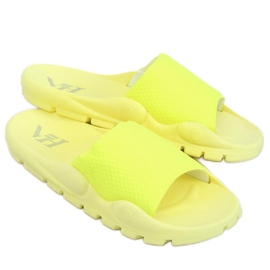Wind Yellow dame flip-flops sandal - Inello gul