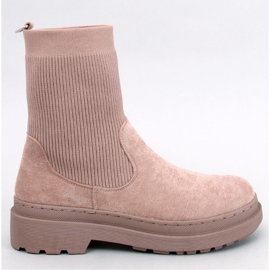 Joyner Khaki Chelsea støvler med elastisk overdel - Inello beige