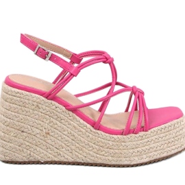 Pascai Fuchsia kile espadrillesandaler - Inello lyserød