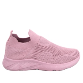 Goff Pink sock sportssko - Inello lyserød