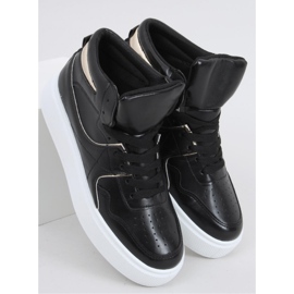 Erva Black high-top sportssko - Inello sort
