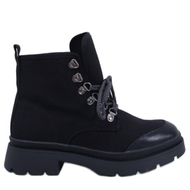 Vander Black - Inello trekking sneakers sort